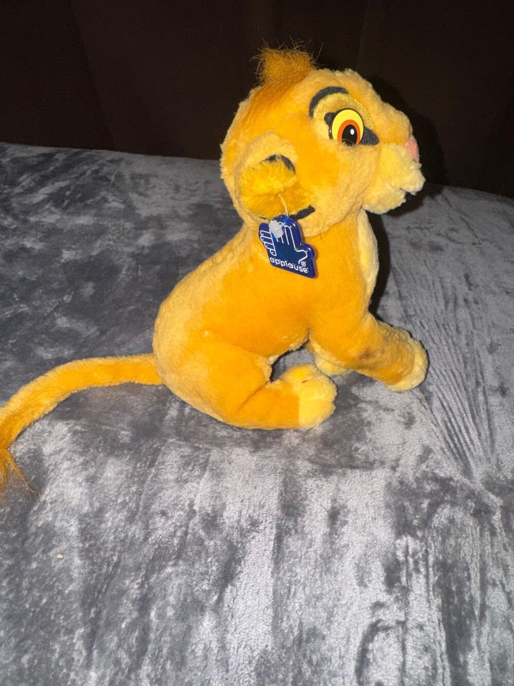 Applause Simba Plush Toy Yellow The Lion King